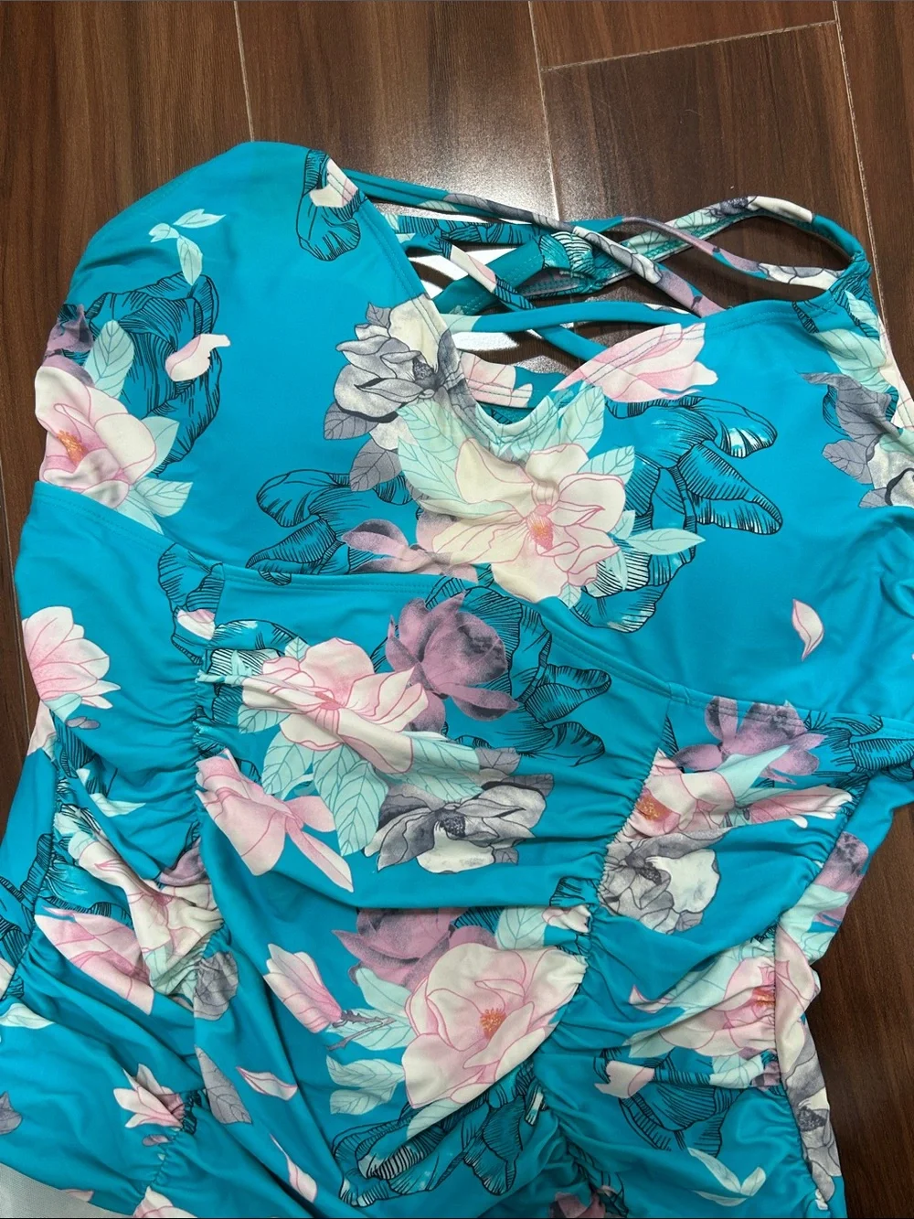 Size 1 Torrid swim one piece swimsuit